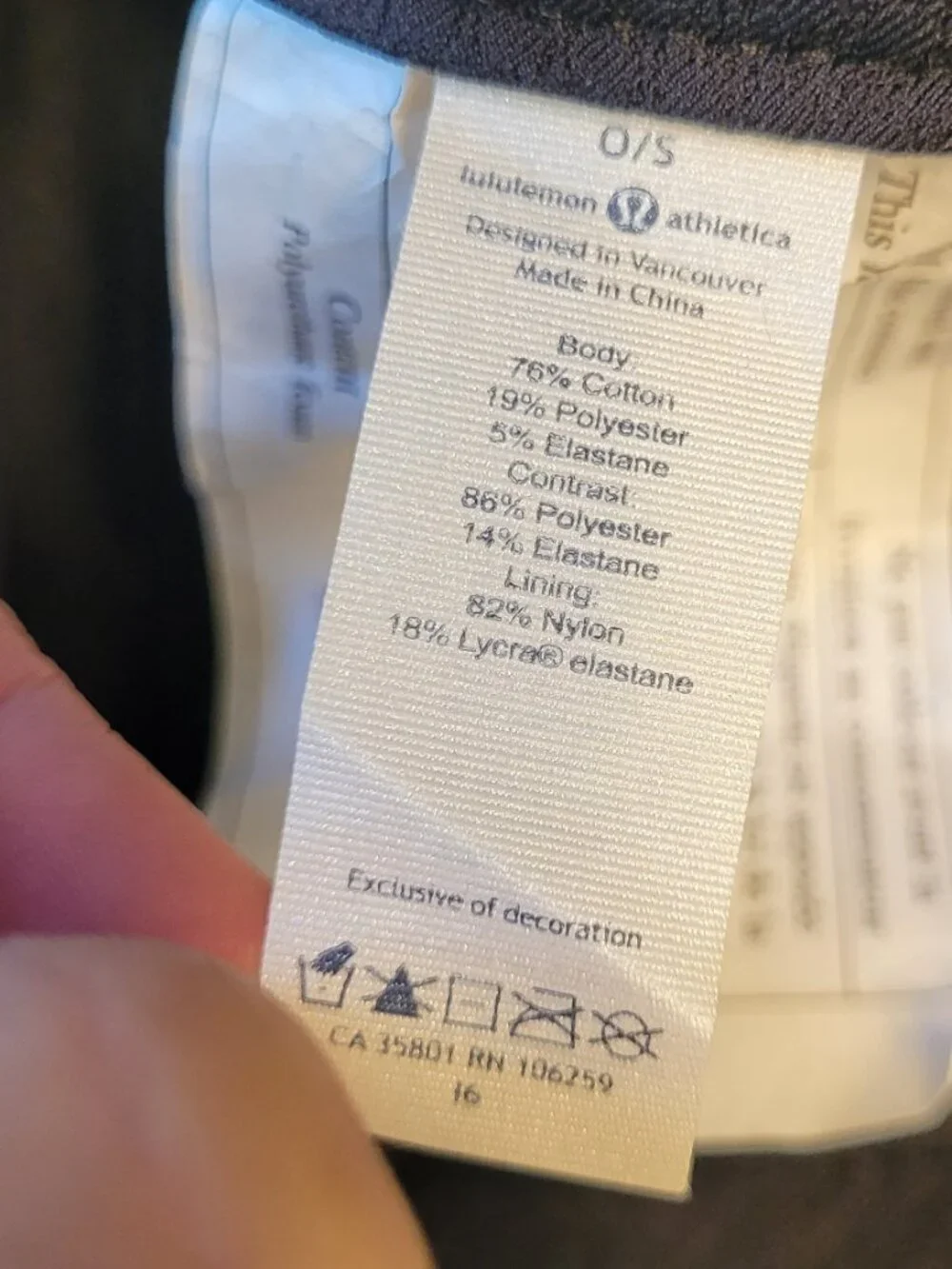 Lululemon Baller Hat in Heathered Blue